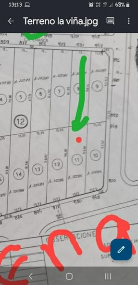 Hermoso Lote en Alto la Viña