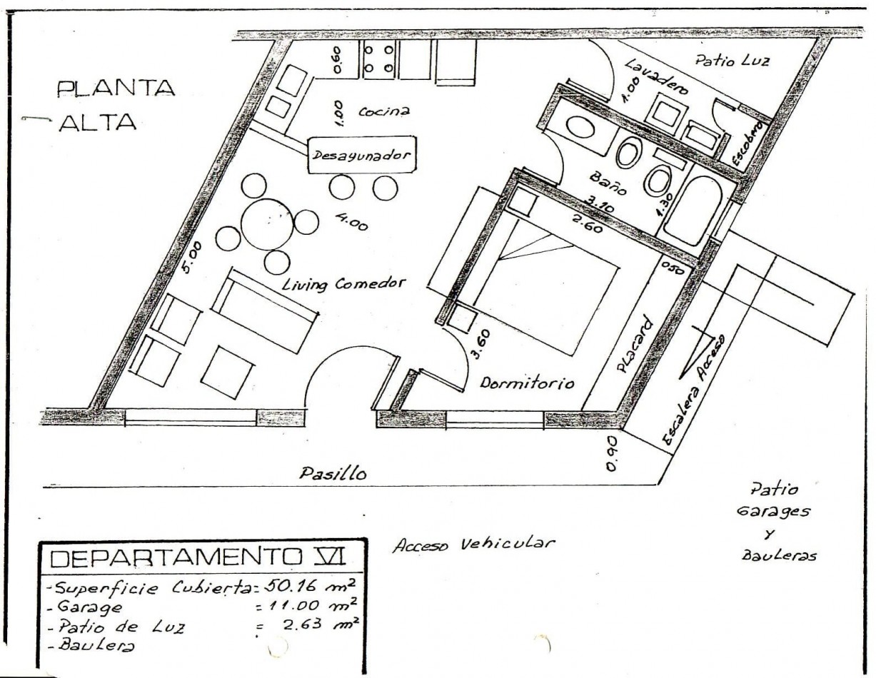 DEPARTAMENTO 1 DORMITORIO EN BAJO LA VIÑA